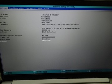 Б/в Ноутбук Lenovo 15/ryzen 3 7320u ddr5/8gb ddr4/ssd 200 gb/*інтегрована 01-200974131