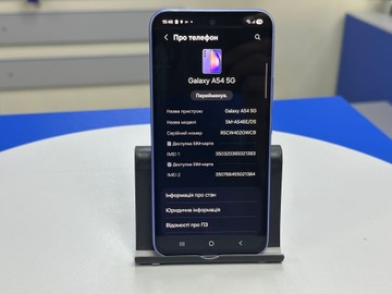 Б/в Мобільний телефон Samsung galaxy a54 5g a546e 6/128gb 01-200986564