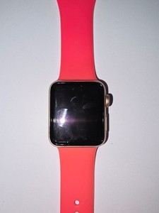 Б/в Смарт-годинник Apple watch series 3 gps 38mm aluminum case 01-200986585