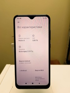 Б/в Мобільний телефон Xiaomi redmi 8 3/32gb 01-200997046
