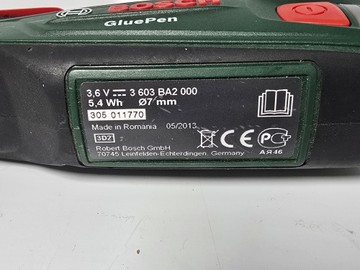 Б/в Клейовий пістолет Bosch gluepen 01-201011113