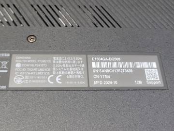 Б/в Ноутбук Asus 15/core i3-n305 ddr5/8gb ddr4/hdd *відсутній/ssd 512 gb/*інтегрована 01-200968007