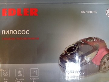 Б/в Пилосос Edler ed-1808rb 01-201054462