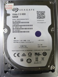 Б/у HDD-внешний Seagate 2.5 hdd st500vt000 01-201064273