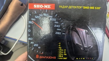Б/в Радар-детектор Sho-Me me520 01-201063843