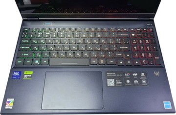 Б/в Ноутбук Acer 16/core ultra 7 255hx ddr5/32gb ddr5/ssd 1000 gb/rtx 5060 8gb 01-201052398
