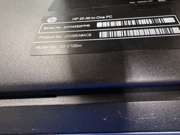 Б/в Моноблок Hp 20/ amd e1-2500/ram4gb/hdd500gb 01-201067851