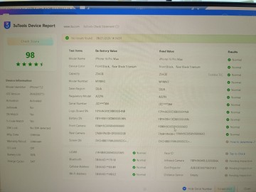 Б/в Мобільний телефон Apple iphone 16 pro max 256gb 01-201081644