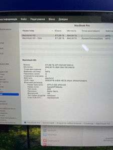 Б/у Ноутбук Apple macbook pro 14" 2021 a2442/ m1 pro/ ram16gb/ ssd512gb/gpu 16 core 01-201094659