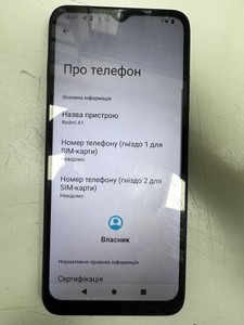 Б/в Мобільний телефон Xiaomi redmi a1 2/32gb 01-201121252