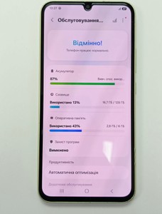 Б/в Мобільний телефон Samsung galaxy a34 5g sm-a346b 6/128gb 01-201179652