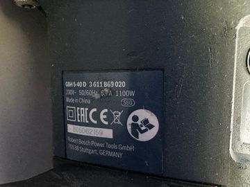 01-200407767: Bosch gbh 5-40 d