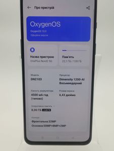 01-200755797: Oneplus nord 2 5g 8/128gb