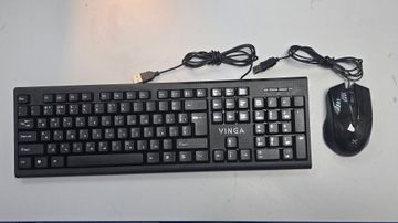 Б/у Клавиатура + мышь usb Vinga kbs170 01-200782765