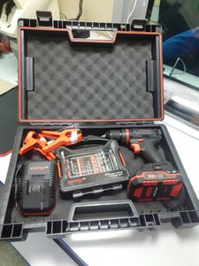 Б/в Набір інструментів Dnipro-M cd-201hbc compact/ dga-201bc ultra 1акб 4ah зп 01-200802409