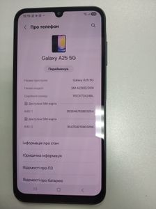 Б/у Мобильный телефон Samsung galaxy a25 5g sm-a256e 8/256gb 01-200864819