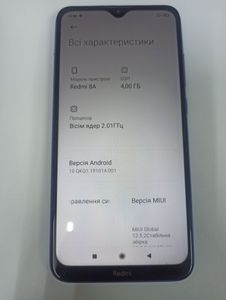 Б/в Мобільний телефон Xiaomi redmi 8a 4/64gb 01-200873453