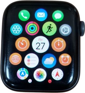 Б/в Смарт-годинник Apple watch series 5 gps 44mm aluminium case 01-200854400