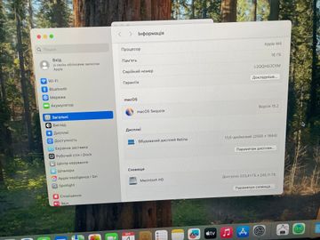 Б/в Ноутбук Apple macbook air 13,6" 2025 mc6t4 / apple m4/ 10 core gpu/ ram 16gb/ ssd 256gb/ a3240 01-200889117