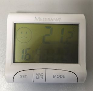 Б/в Цифровий годинник Medisana hygrometer hg100 01-200897022