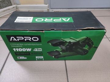 Б/в Шліфмашина стрічкова Apro sb1100 01-200918046