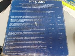 Б/в Витяжний вентилятор Dospel styl 200 01-200924699