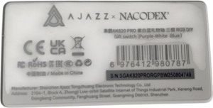 Б/в Клавіатура Ajazz ak820 pro gift switch 01-200914033
