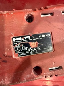 Б/у Отбойный молоток Hilti te 905-avr 01-200937199