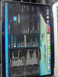 Б/в Ноутбук Apple makbook air 13,3"/apple m1/ram8gb/ssd256gb/7core gpu 01-200976623