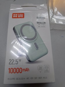 Б/в Повербанк Colorway magsafe 10000mah 22.5w cw-pb100lpa1bk-wpdd 01-200986559