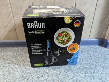 Б/в Блендер Braun mq5264bkbl 01-200994696