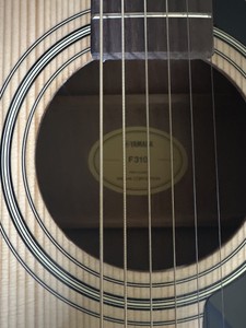 Б/у Акустическая гитара Yamaha f310 nt 01-200996753