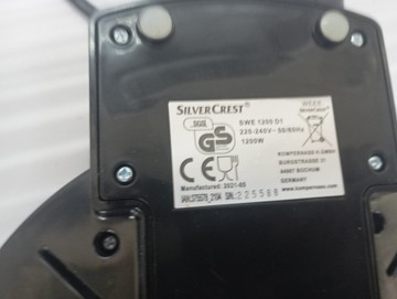 Б/в Вафельниця Silvercrest swe 1200 d1 01-201007659