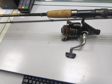 Б/в Спінінг + котушка Supreme salmo supreme 270+cormoran cormax 3ai 4000 01-201022394
