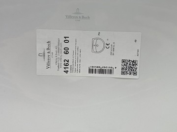 Б/у Умивальник вбудований Villeroy&Boch o.novo 60х35 см 41626001 01-201052854
