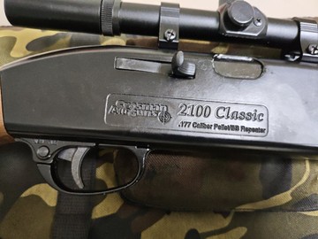 Б/в Пневматична гвинтівка Crosman classic 2100 01-201052539
