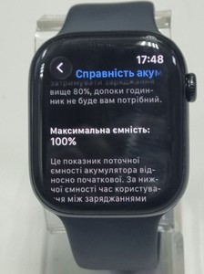 Б/в Смарт-годинник Apple watch series 10 gps + cellular 46mm alu. case 01-201063764