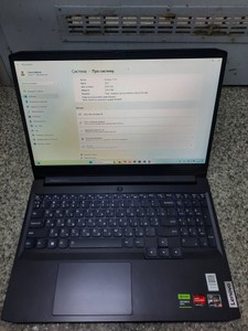 Б/в Ноутбук Lenovo 15/ryzen 5 5500h ddr4/16gb ddr4/ssd 500 gb/geforce rtx2050 4gb 01-201120790
