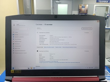 Б/в Ноутбук Acer 15/ryzen 5 2500u ddr4/16gb ddr4/hdd *відсутній/ssd 800 gb/radeon rx560x 4gb 01-201123485