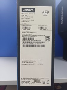 Б/в Ноутбук Lenovo 15/core i5 9300h ddr4/8gb ddr4/hdd *відсутній/ssd 256 gb/geforce gtx1050 4gb 01-201151024