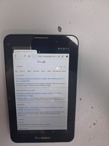 Б/в Планшет Lenovo idea tab a3000-f 16gb 01-201167498
