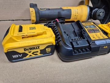 Б/в Кутова шліфмашина Dewalt dcg405 + 2акб 5ah + зп 01-201166921