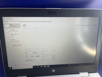 Б/в Ноутбук Hp 15/core i5 8350u ddr4/8gb ddr4/ssd 256 gb/*інтегрована 01-201166711