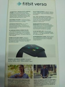 01-19019830: Fitbit versa red