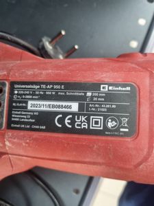 01-200589591: Einhell te-ap 950 e