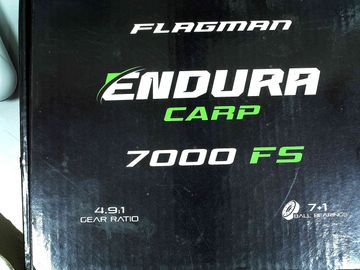 Б/у Катушка рыболовная Flagman endura carp 7000 fs 01-200785037
