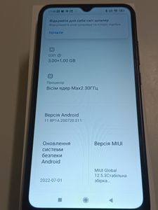 Б/в Мобільний телефон Xiaomi redmi 9c nfc 3/64gb 01-200808483