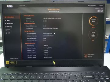 Б/в Ноутбук Acer 15/core i9-13900h ddr5/16gb ddr5/hdd *відсутній/ssd 1000 gb/geforce rtx4060 8gb 01-200808443