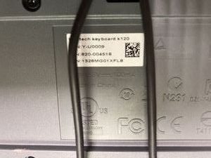 Б/у Клавиатура Logitech k120 01-200876725