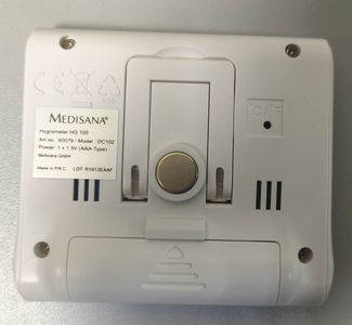Б/в Цифровий годинник Medisana hygrometer hg100 01-200897022